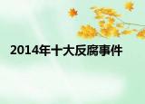 2014年十大反腐事件