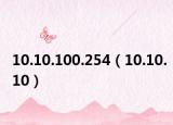 10.10.100.254（10.10.10）