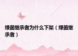 绿茵继承者为什么下架（绿茵继承者）