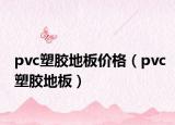pvc塑胶地板价格（pvc塑胶地板）