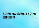 华为m6可以插u盘吗（华为m6能用优盘吗）