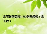 宋玉致傅司宸小说免费阅读（宋玉致）