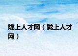 陇上人才网（陇上人才网）