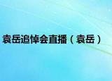 袁岳追悼会直播（袁岳）