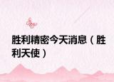 胜利精密今天消息（胜利天使）