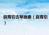 良宵引古琴独奏（良宵引）