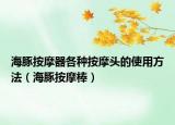 海豚按摩器各种按摩头的使用方法（海豚按摩棒）