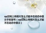 qq空间上传照片怎么才能不在动态中显示手机型号（qq空间上传照片怎么才能不在动态中显示）