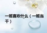 一姬喜欢什么（一姬当千）
