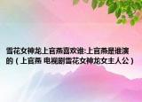 雪花女神龙上官燕喜欢谁:上官燕是谁演的（上官燕 电视剧雪花女神龙女主人公）