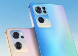 Oppo Reno 8 Surface智能手机发布之前的高质量图像