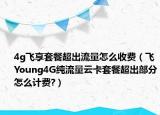4g飞享套餐超出流量怎么收费（飞Young4G纯流量云卡套餐超出部分怎么计费?）