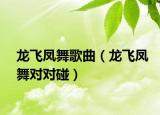龙飞凤舞歌曲（龙飞凤舞对对碰）