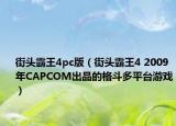 街头霸王4pc版（街头霸王4 2009年CAPCOM出品的格斗多平台游戏）