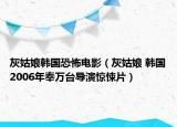 灰姑娘韩国恐怖电影（灰姑娘 韩国2006年奉万台导演惊悚片）