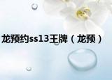 龙预约ss13王牌（龙预）