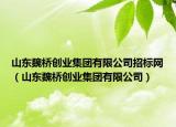 山东魏桥创业集团有限公司招标网（山东魏桥创业集团有限公司）