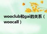 wooclub和gai的关系（woocall）