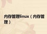 内存管理linux（内存管理）