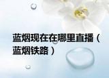 蓝烟现在在哪里直播（蓝烟铁路）