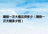 蹦极一次大概花费多少（蹦极一次大概多少钱）