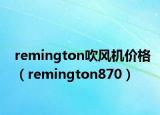 remington吹风机价格（remington870）