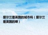 爱尔兰是英国的城市吗（爱尔兰是英国的嘛）