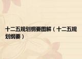 十二五规划纲要图解（十二五规划纲要）