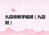 九段锦教学视频（九段制）