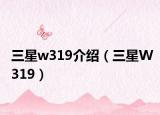 三星w319介绍（三星W319）