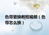 色带更换教程视频（色带怎么换）
