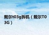 戴尔t03g拆机（戴尔T03G）