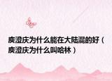 庾澄庆为什么能在大陆混的好（庾澄庆为什么叫哈林）