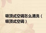 吸顶式空调怎么清洗（吸顶式空调）