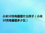 小米10充电器是什么样子（小米10充电器是多少瓦）