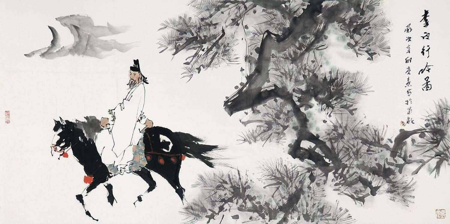 唐诗闲读：“孤帆远影碧空尽，唯见长江天际流”