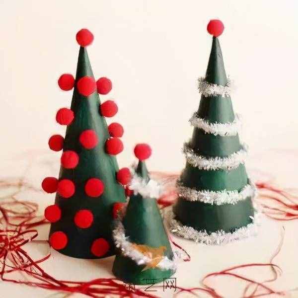 7款圣诞树手工制作，比买的还好看，用的材料也是非常简单！收藏