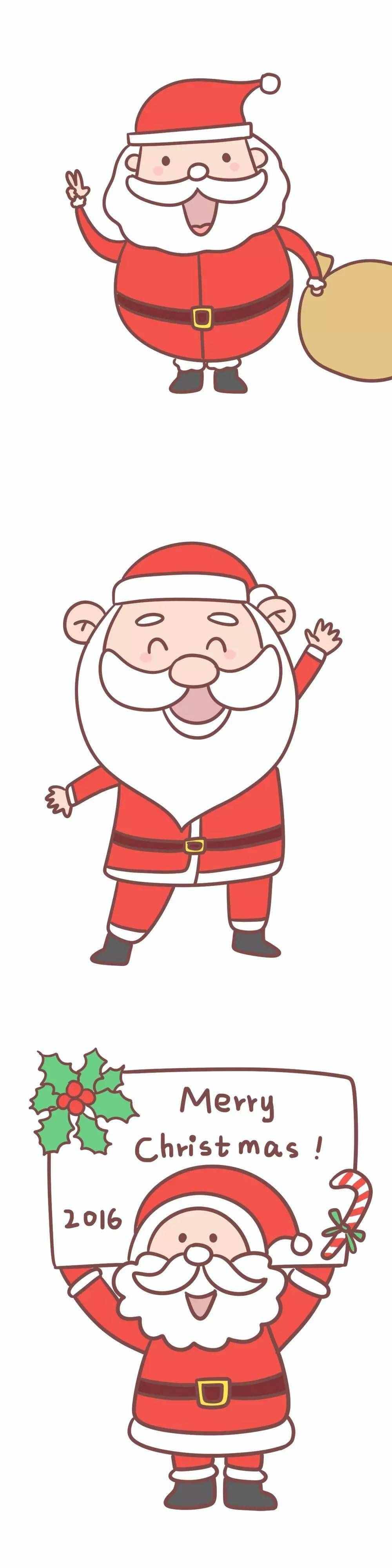 圣诞主题简笔画，看这篇就够了！