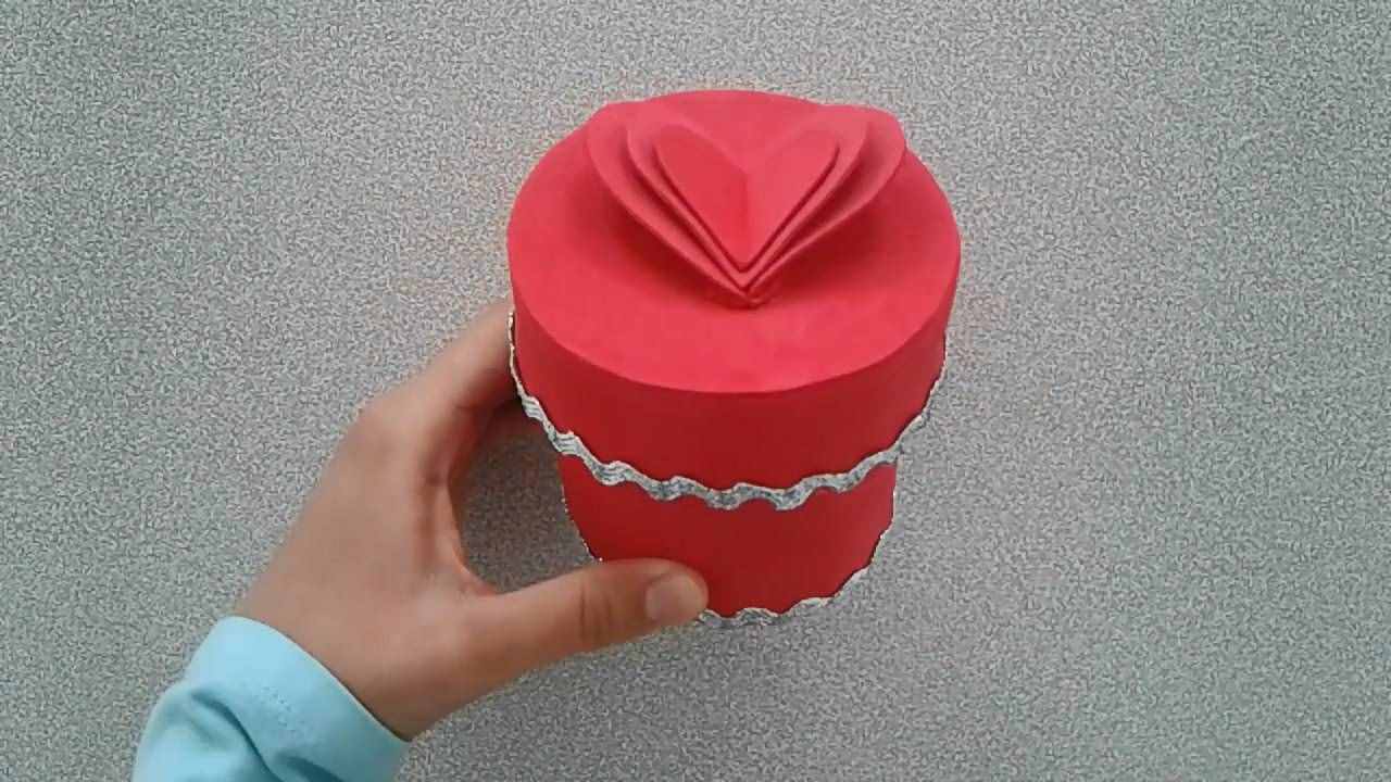 创意礼品盒的制作方法，难度1颗星，不仅简单，还很容易学习！