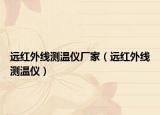 远红外线测温仪厂家（远红外线测温仪）