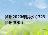 泸州2020年洪水（723泸州洪水）