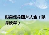 献身使命图片大全（献身使命）