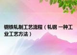 钢铁轧制工艺流程（轧钢 一种工业工艺方法）