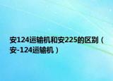 安124运输机和安225的区别（安-124运输机）