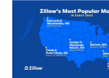 价格昂贵的郊区在Zillow今年最受欢迎的市场名单中名列前茅