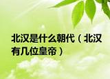 北汉是什么朝代（北汉有几位皇帝）