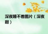 深夜睡不着图片（深夜廻）