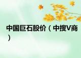 中国巨石股价（中搜V商）