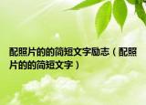 配照片的的简短文字励志（配照片的的简短文字）