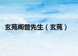 玄苑阁曾先生（玄苑）
